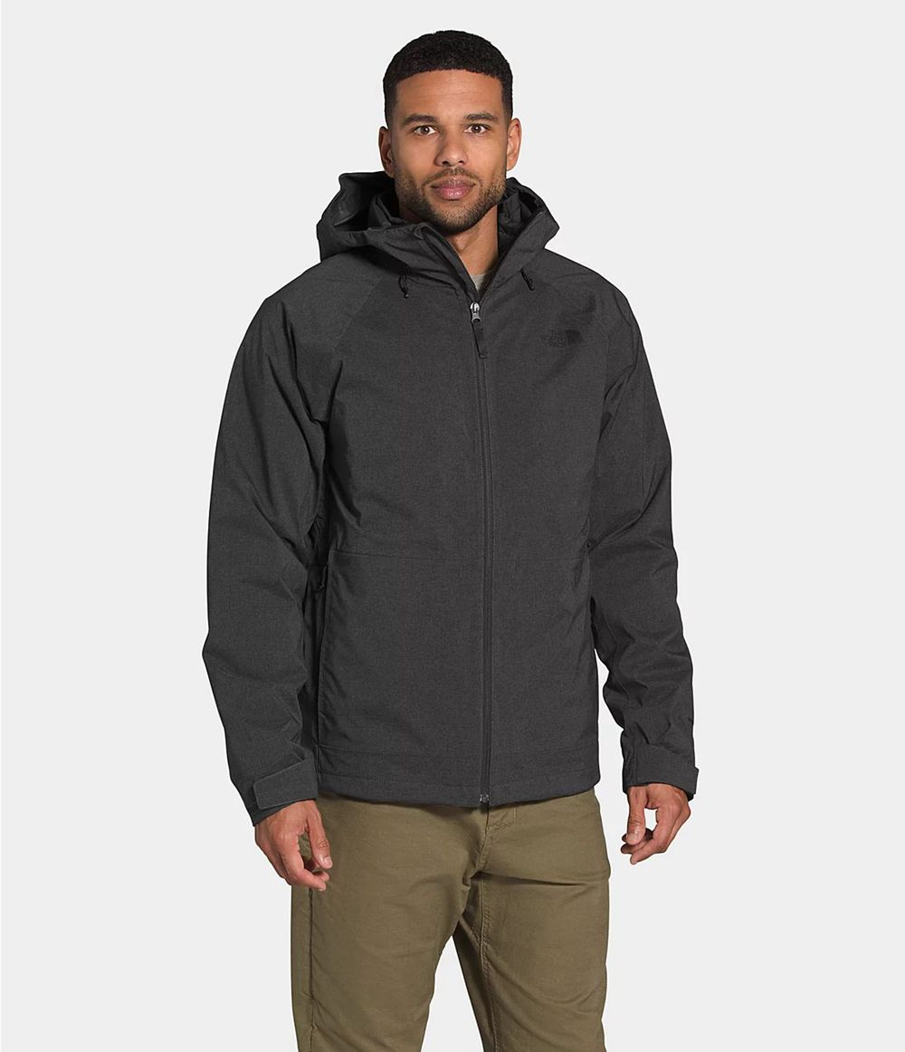 The North Face Thermoball Eco Triclimate® Wasserdichte Jacken Herren - DunkelGrau CH-456WGLL